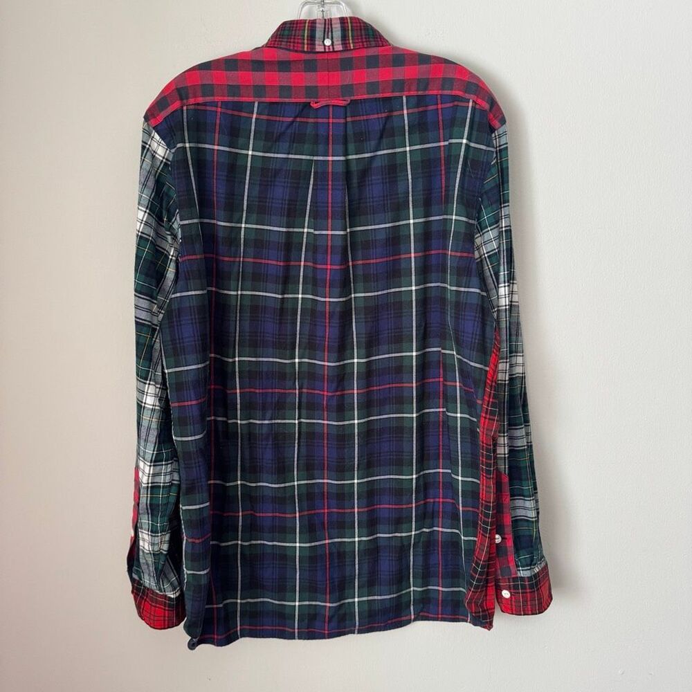 Polo Ralph Lauren Plaid Patchwork Button Down Fla… - image 5